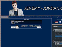 Tablet Screenshot of jeremy-jordan.com